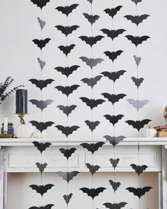 Hanging Bat Garland