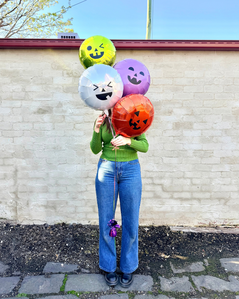 Foil Halloween Friend Filled with Helium