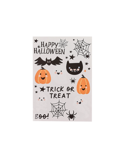 Trick or Treat Halloween Tattoos