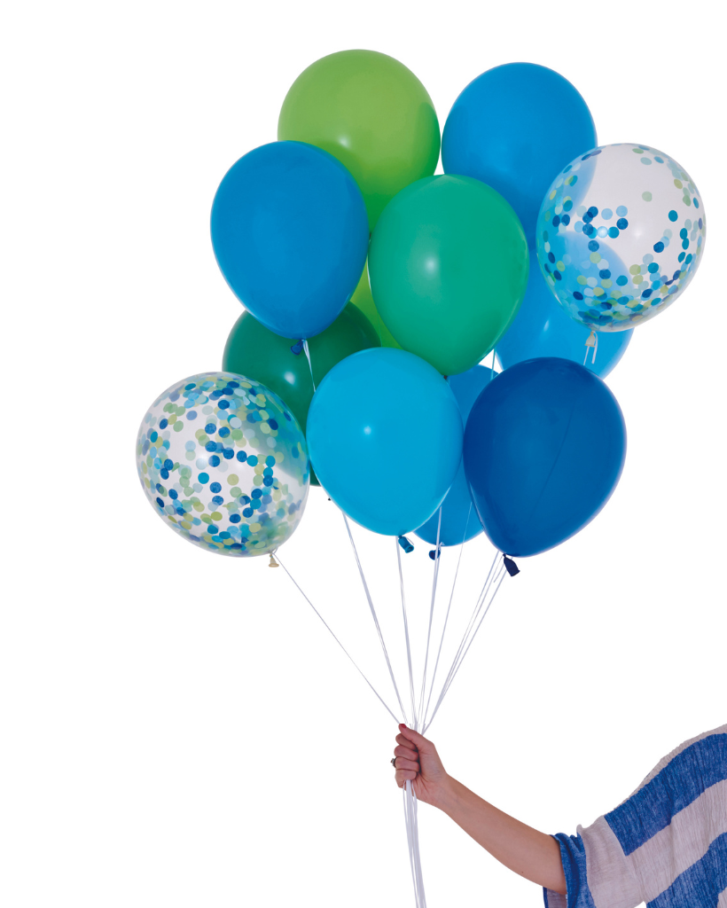 Handsome Balloon Set Filled with Helium