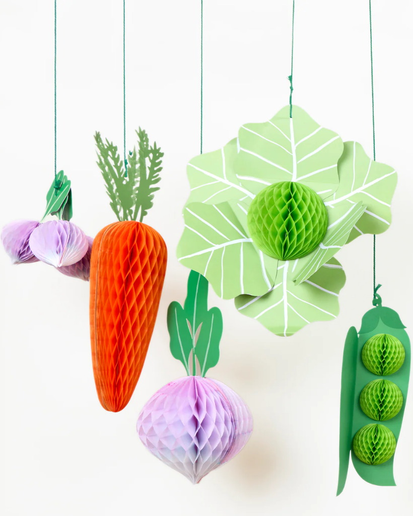 Giant Honeycomb Vegetable Decorations