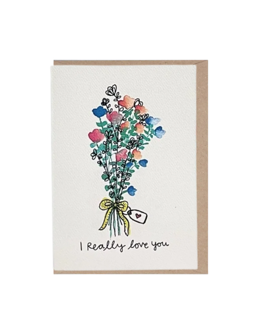 I Really Love You Card