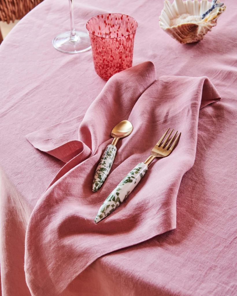 Peony Linen Napkins