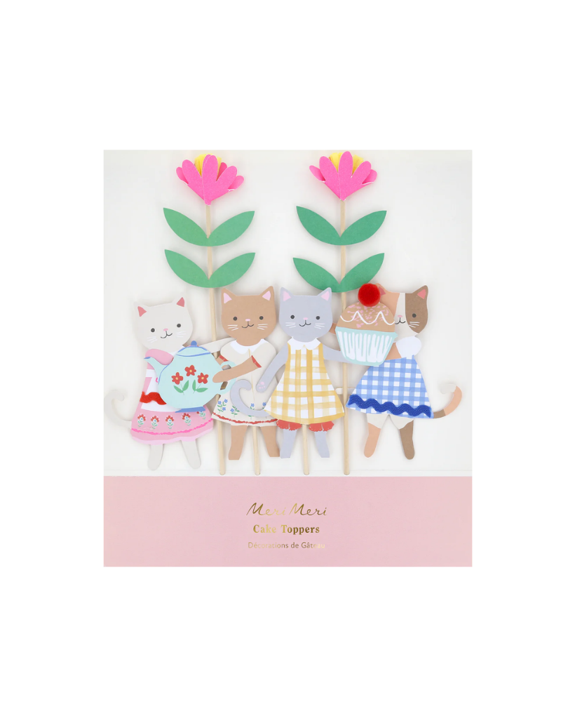 Kitten Club Cake Toppers