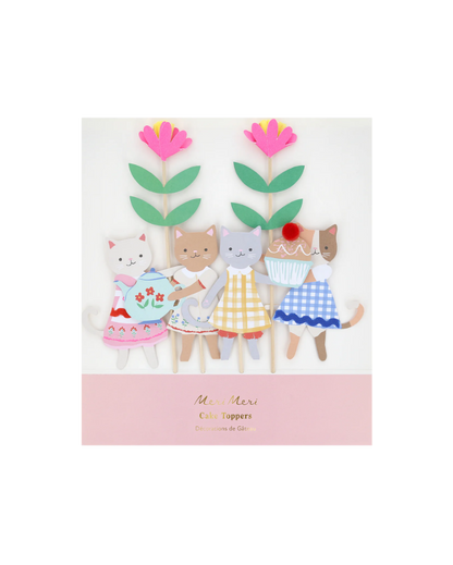 Kitten Club Cake Toppers