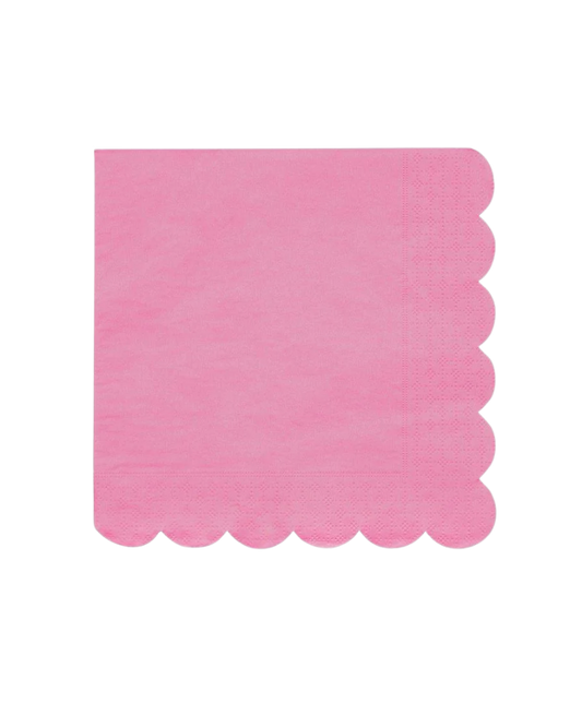 Bubblegum Pink Large Napkins