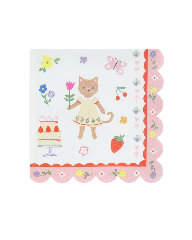 Large Cat Napkins