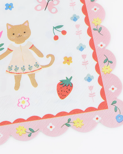 Large Cat Napkins