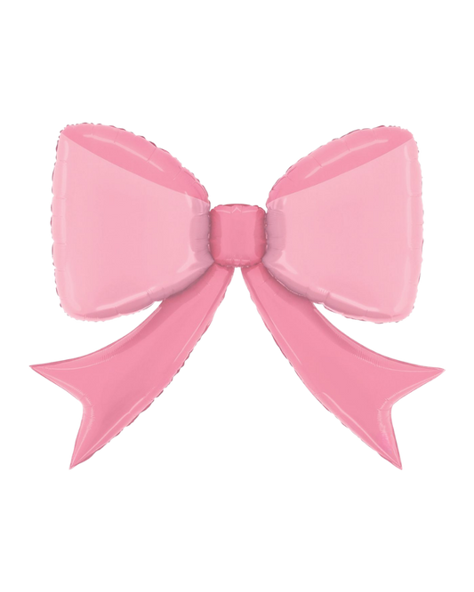 Big Pink Bow Air Inflated Festive Photo Prop
