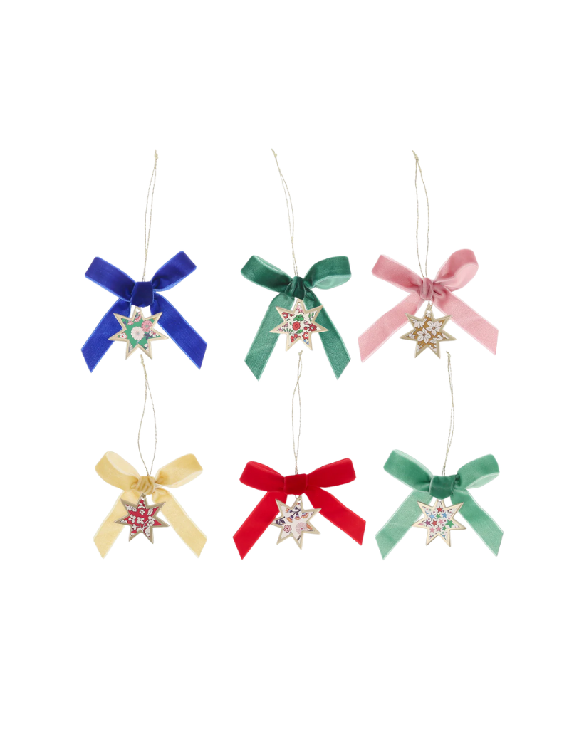 Liberty Velvet Bow Christmas Crackers