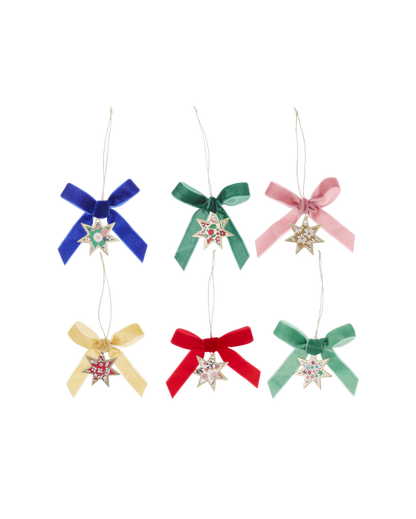 Liberty Velvet Bow Christmas Crackers