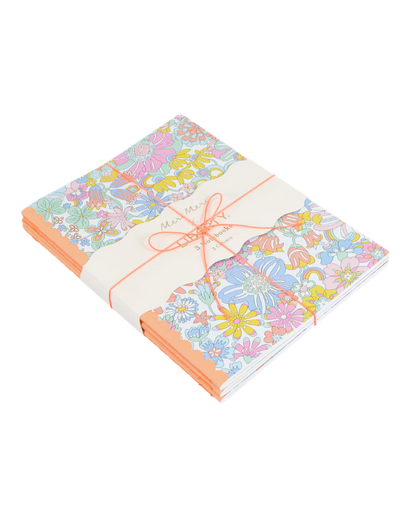Meri Meri x Liberty Softcover Notebook Set of 3