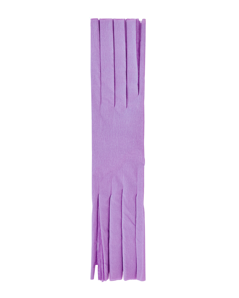 Lavender Fringed Crepe Paper