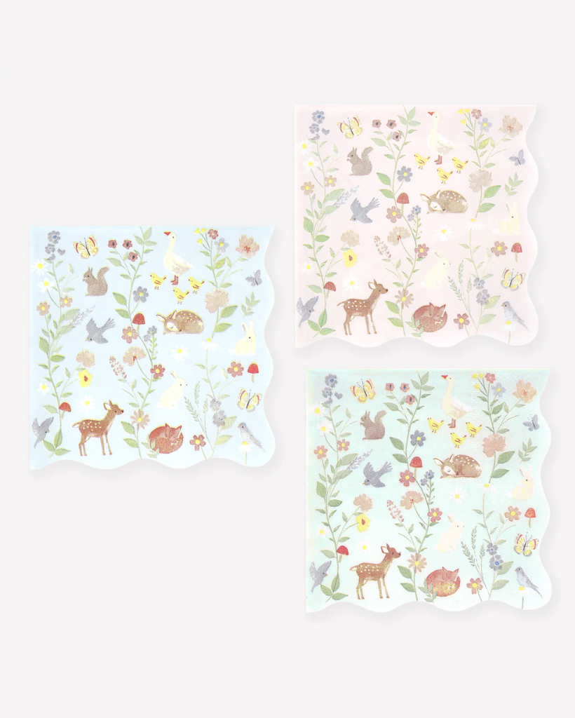 Little Animals Small Napkins