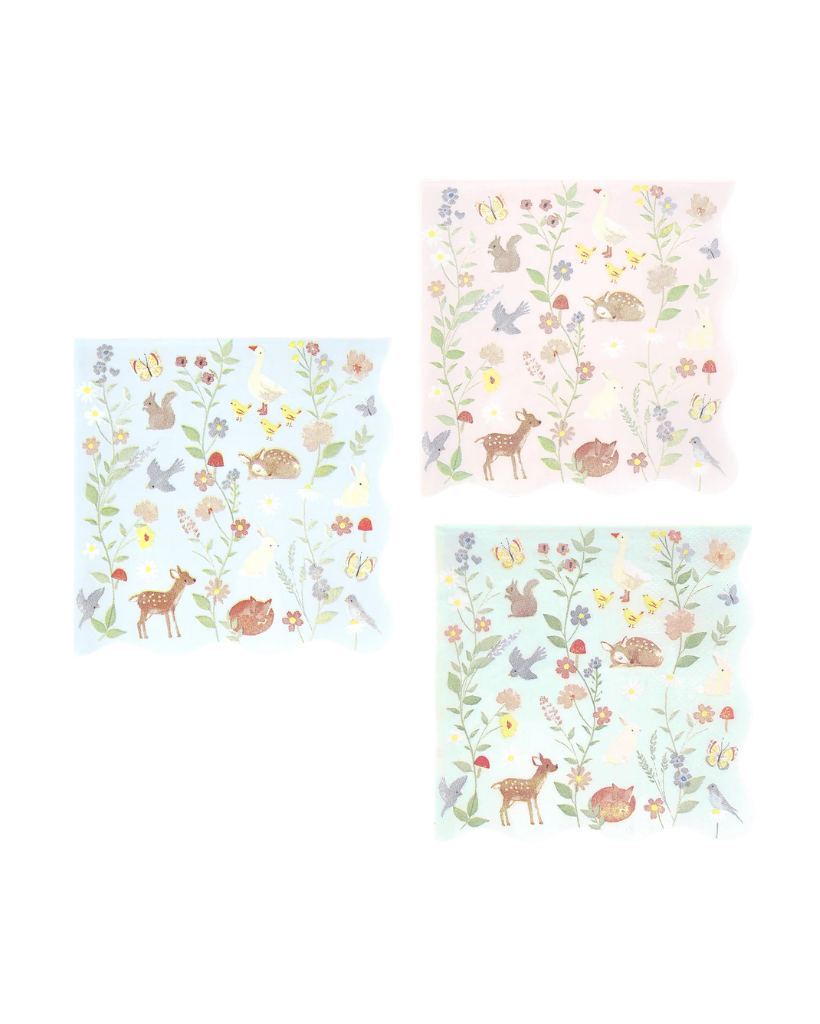 Little Animals Small Napkins