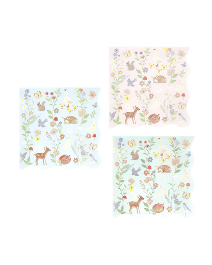 Little Animals Small Napkins