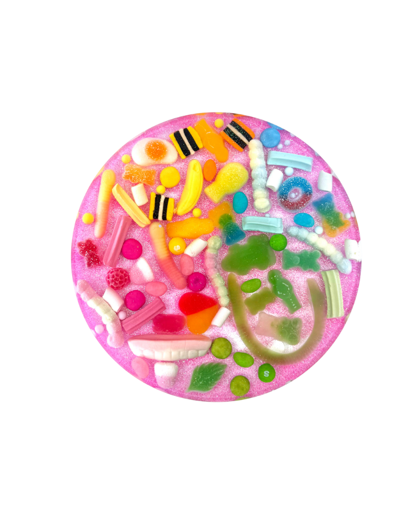 Party Mix Lolly Small Resin Platter