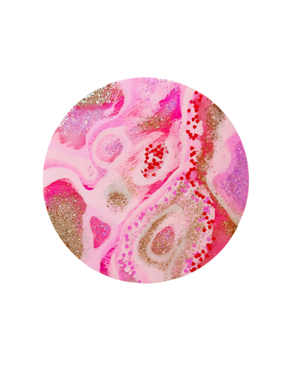 Love Heart Resin Platter