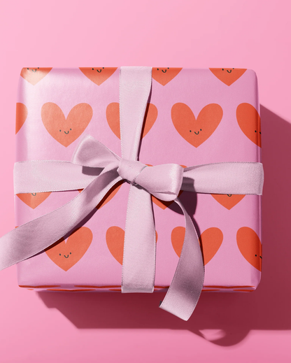 Happy Hearts Wrapping Paper
