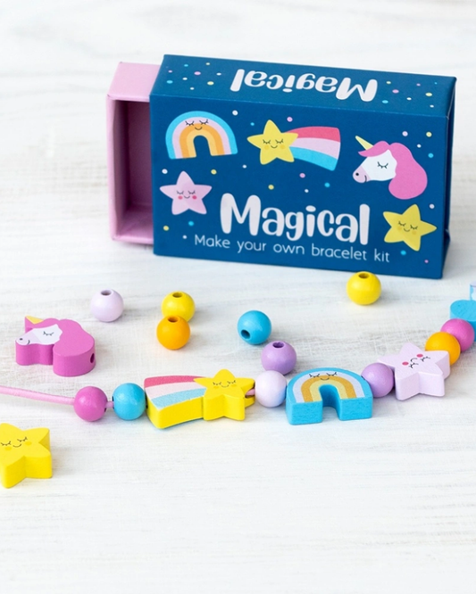 Magical Unicorn Wooden Bracelet Kit