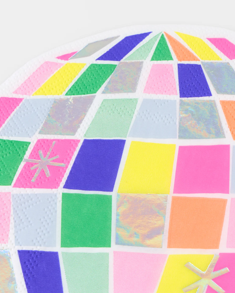 Disco Ball Napkins