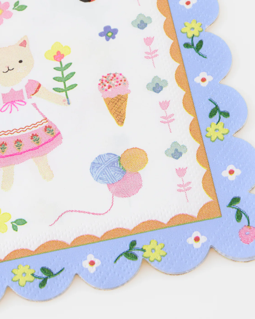 Kitten Club Small Napkins