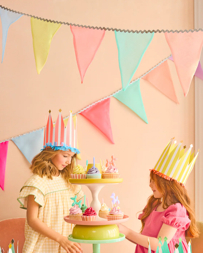 Striped Party Crowns