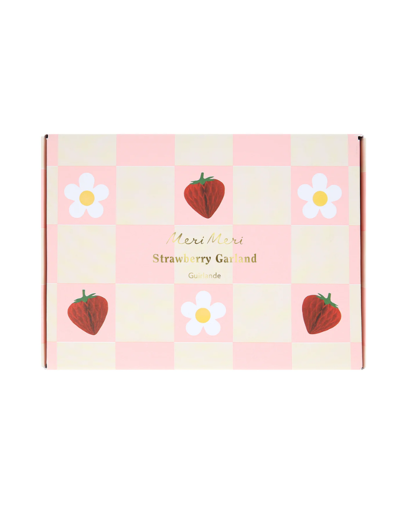 Strawberry Honeycomb Garland