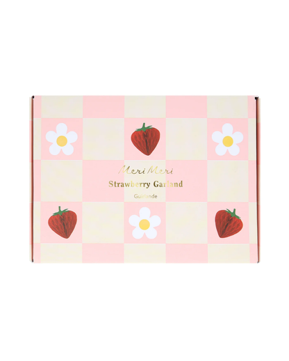 Strawberry Honeycomb Garland