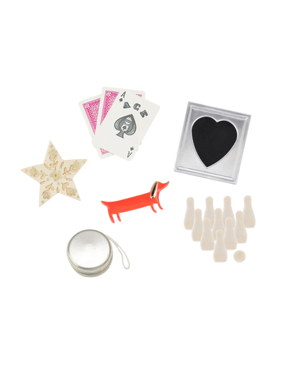 Striped Pearl Bow Christmas Crackers