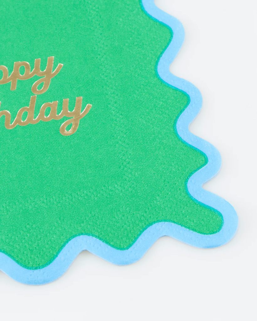 Wiggle Edge Small Napkins