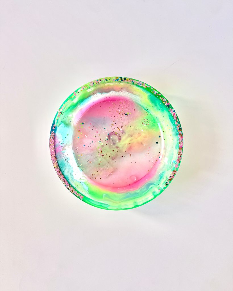 Mint Sorbet Resin Bowl