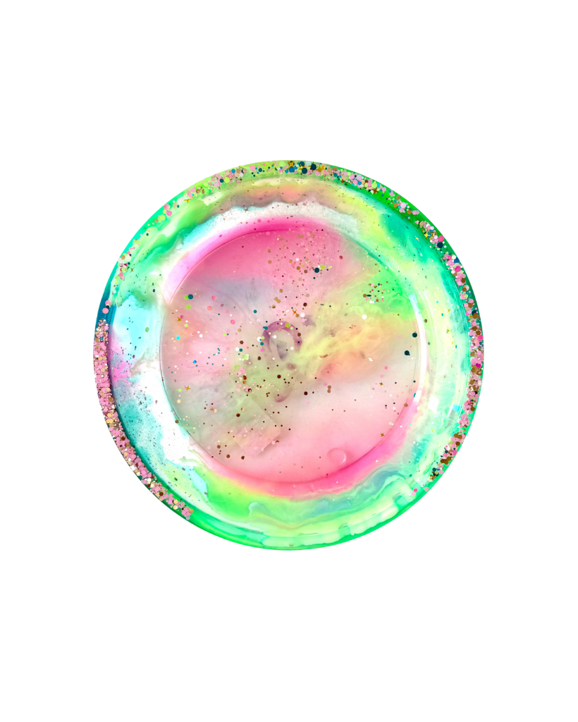 Mint Sorbet Resin Bowl
