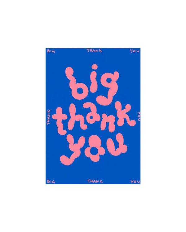 Big Thank You Card