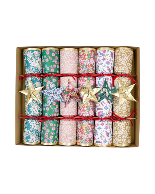 Liberty Origami Star Christmas Crackers