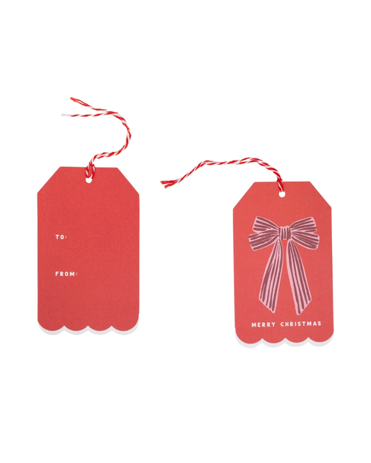 Oversized Bow Gift Tags