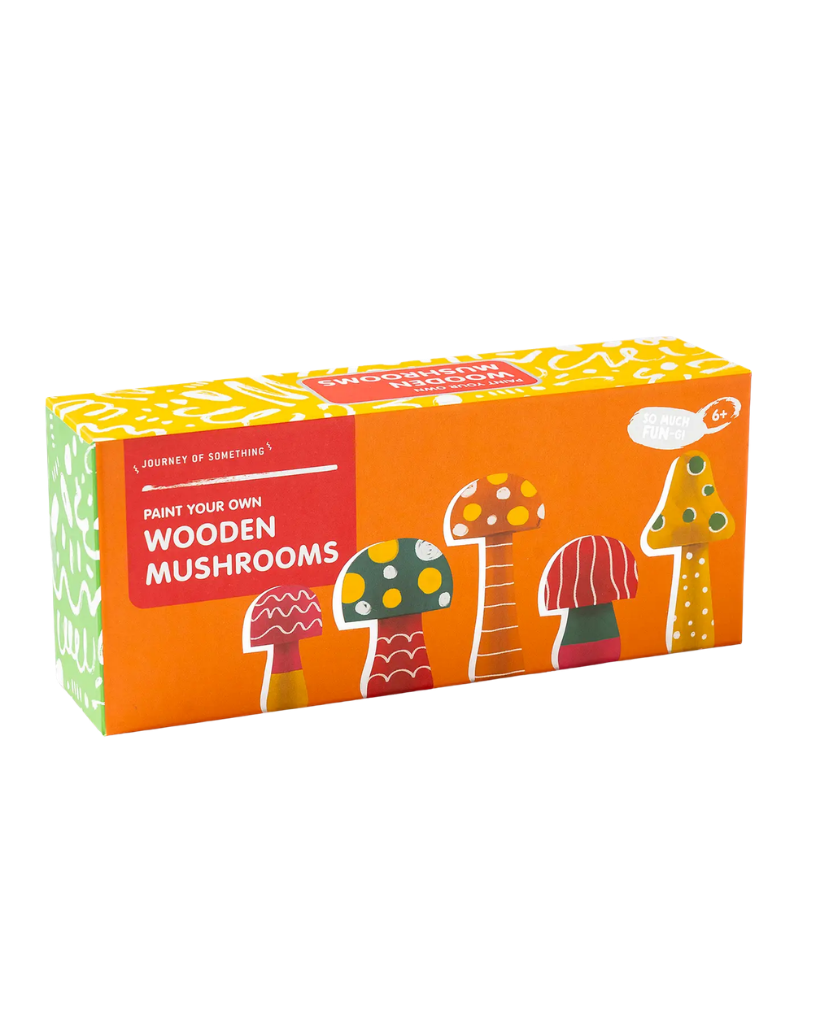 Paint Your Own Wooden Mushrooms