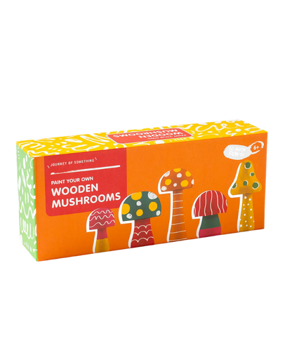 Paint Your Own Wooden Mushrooms