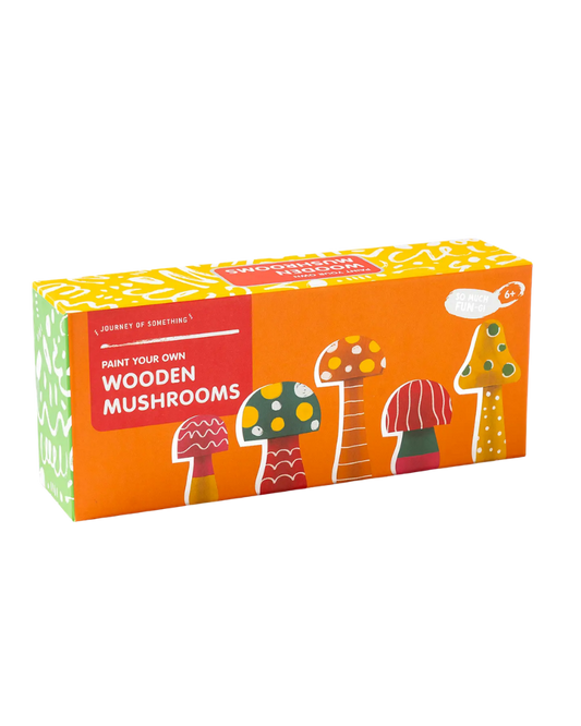 Paint Your Own Wooden Mushrooms