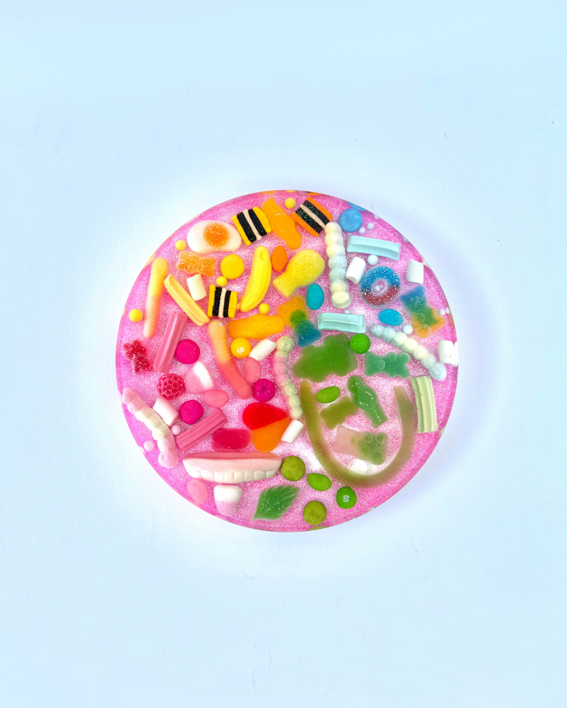 Party Mix Lolly Small Resin Platter