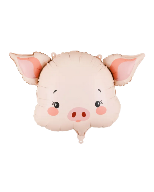 Pig Foil Balloon Filled with Helium