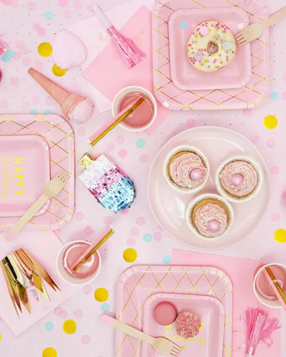 Light Pink Party Horns