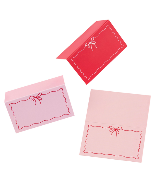 Bow Place Cards