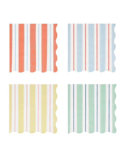 Preppy Stripe Large Napkins
