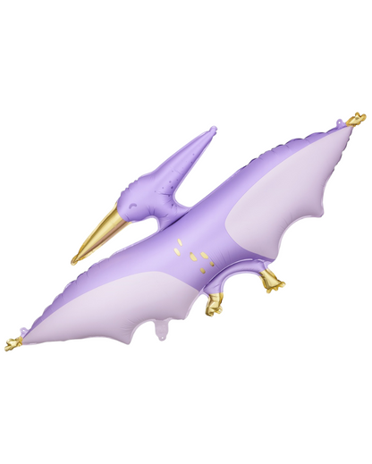 purple dinosaur balloon by Party Deco