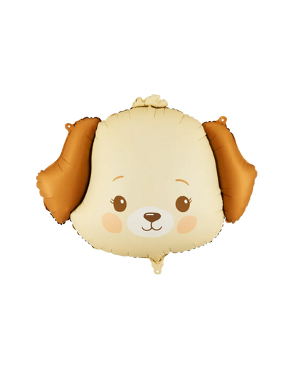 Puppy Dog Foil Balloon Filled with Helium