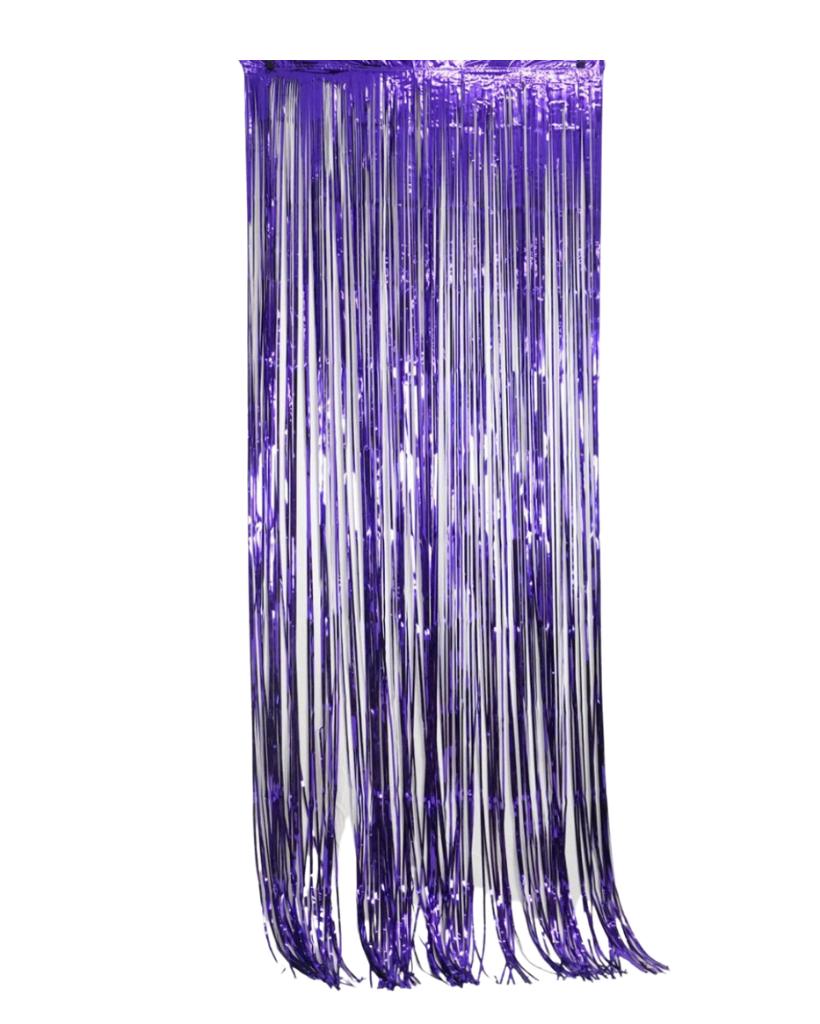 Purple Foil Curtain