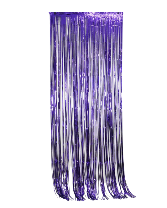 Purple Foil Curtain