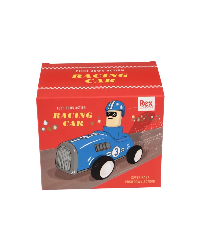 Push Down Action Racing Car