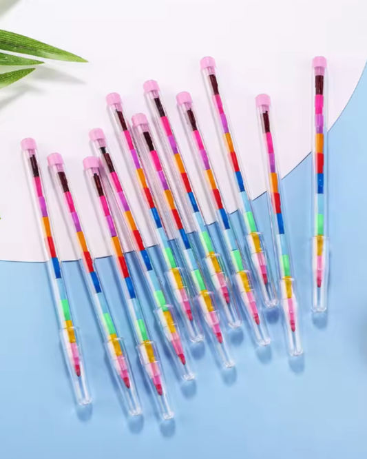 Rainbow Crayon Pen